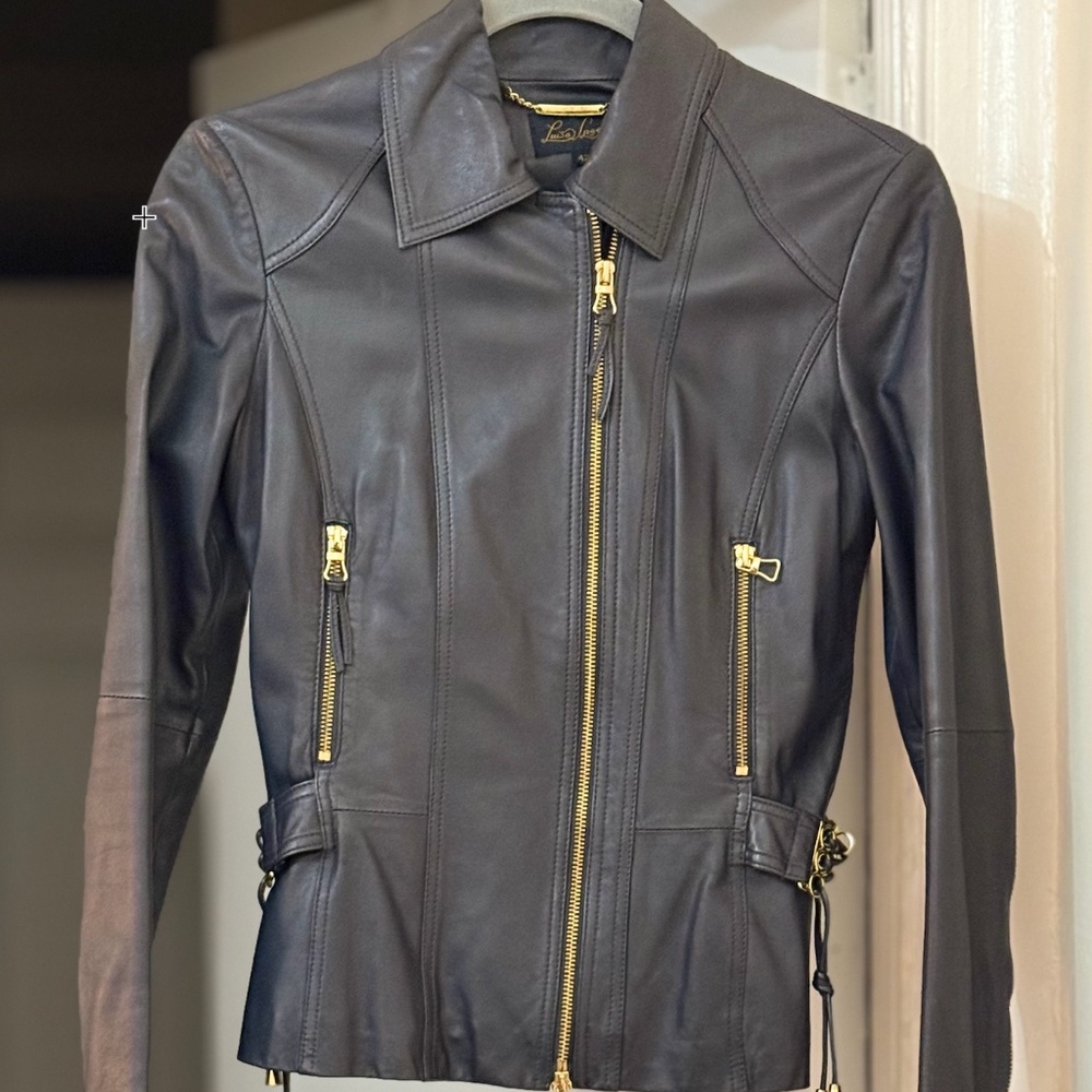 LUISA SPAGNOLI Leather jacket